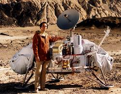 Carl Sagan aux cts d'un Viking